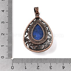 Gefärbt natürliche Lapislazuli Anhänger&nbsp;G-A297-05R-12