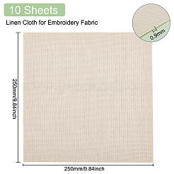 Leinentuch für Stanznadel&nbsp;DIY-WH0032-43