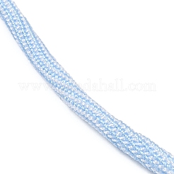 4 mm runde Nylon-Baumwollkordel zum Herstellen von Halsketten&nbsp;NJEW-C106-02G-14