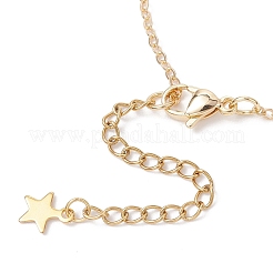 Gliederarmbänder aus ABS-Kunststoff mit Perlenimitationen&nbsp;NJEW-JB12195-02