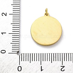 Colgantes de rhinestone de cristal de acero inoxidable 304&nbsp;STAS-E550-16G