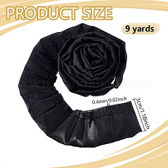 9 Yards Chiffon-Falten-Spitzenband&nbsp;OCOR-NB0002-39A