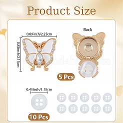 Gemelli in lega&nbsp;BUTT-CP0001-15A