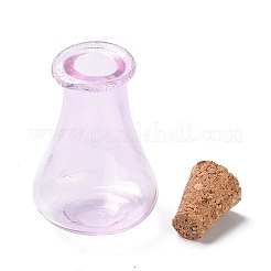 Botellas de corcho de vidrio&nbsp;X1-AJEW-O032-01F
