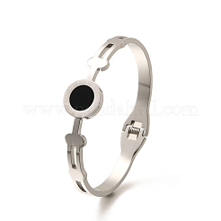 Bracelets à charnière en acier inoxydable 304 pour femmes&nbsp;BJEW-F474-38P