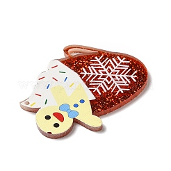 Weihnachtsanhänger aus durchscheinendem Harz&nbsp;RESI-K019-09D