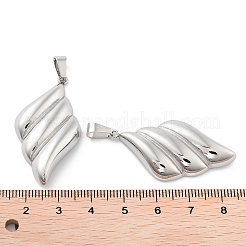 Anlaufgeschützte Anhänger aus 304er Edelstahl&nbsp;STAS-P343-01P