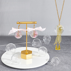 12 Stück 3 Stile Mini leere klare Glaskugel&nbsp;FIND-NB0003-61