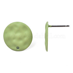 Fornituras de aretes de hierro pintado en aerosol&nbsp;IFIN-N008-016A