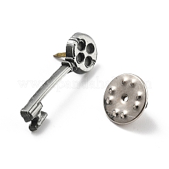 Broches en alliage de clés rétro pour vêtements de sac à dos&nbsp;JEWB-V004-01A