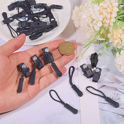 36 Satz abnehmbarer Reißverschlussschieber aus Kunststoff und Metall in 3 Ausführungen&nbsp;FIND-CA0009-86