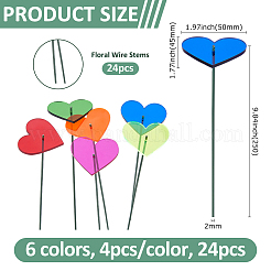 Gartenpflock aus Acryl&nbsp;AJEW-FH0005-24D