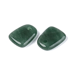 Pendentifs en aventurine vert naturel&nbsp;G-N362-06C