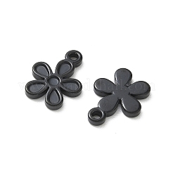 Pendentifs cabochons en acier inoxydable 304 pour émail&nbsp;STAS-H240-35EB-01