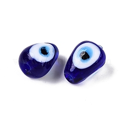 Fatti a mano a lume perle di malocchio&nbsp;LAMP-T021-16B