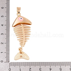 Gros pendentifs d'émail en alliage&nbsp;ENAM-Z012-03B