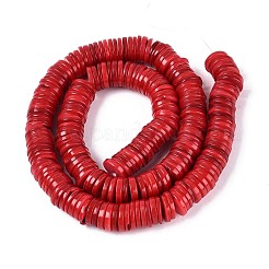 Natürlichen Süßwasser-Muschelperlen Stränge&nbsp;SHEL-N037-03A-04
