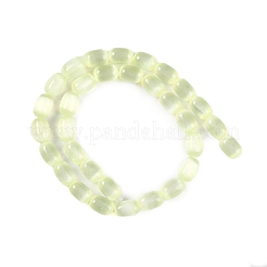 Hebras de cuentas de selenita natural&nbsp;G-F750-15