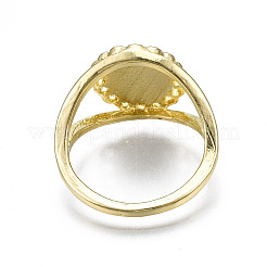 Zahnstangenbeschichtungslegierungs-Emaille-Breitbandringe&nbsp;RJEW-T011-38LG-RS