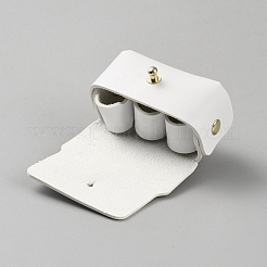 Custodia per fedi nuziali in similpelle con fermagli in lega per animali domestici&nbsp;AJEW-WH0270-289A
