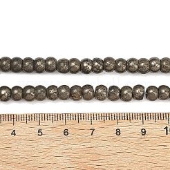 Stränge aus natürlichen Goldpyritperlen&nbsp;G-L647-D07-4x6mm-01
