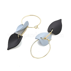 Orecchini a cerchio in lega&nbsp;EJEW-K280-03