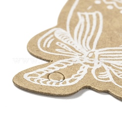 Etichette regalo in carta kraft a tema natalizio&nbsp;CDIS-L008-A01