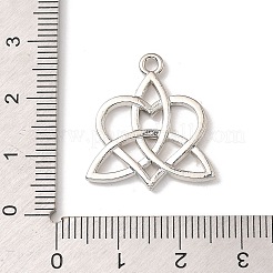Aluminium Anhänger & Charms&nbsp;PALLOY-Q463-01B-P