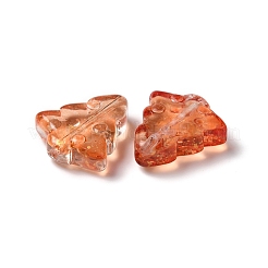 Perles de verre teintes et chauffées&nbsp;GLAA-B009-02A