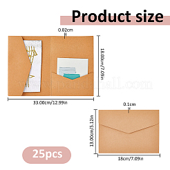 Carte d'invitation en papier&nbsp;AJEW-WH0086-79C