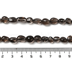 Natürlichen Obsidian Perlen Stränge&nbsp;G-P497-01A-15