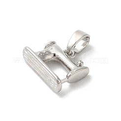 Acumular charms de latón chapado&nbsp;KK-Z056-01P