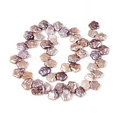 Natürliche Barock Keshi Perlen Stränge&nbsp;PEAR-S020-A04-01