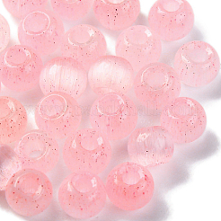 1200 pièce de perles de rocaille en verre imitation œil de chat&nbsp;GLAA-PA0001-08A