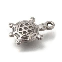 304 Edelstahl Anhänger Strass Fassungen&nbsp;STAS-M075-10P