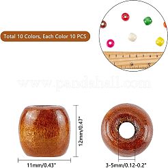 Naturholzperlen&nbsp;WOOD-FH0001-01-LF