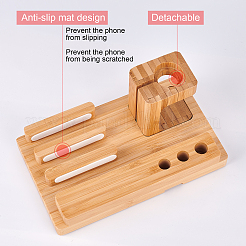 Support de bureau en bois&nbsp;AJEW-WH0176-21