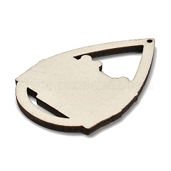 Pendentifs en bois&nbsp;WOOD-Z003-04B