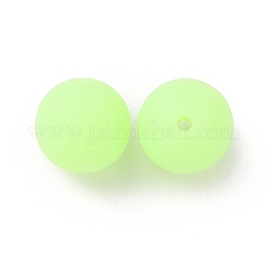 Perle rotonde luminose in silicone alimentare&nbsp;SIL-TAC0007-04G