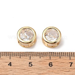 Perles de zircone cubique micro pave en Laiton&nbsp;KK-A259-12G-01