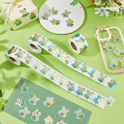 3 Rolle selbstklebende Papieraufkleber&nbsp;STIC-FH0001-34