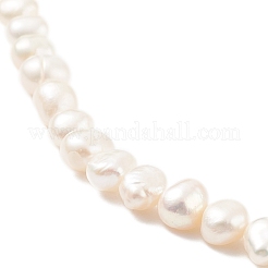Collana di perle naturali da donna&nbsp;NJEW-JN03899-02
