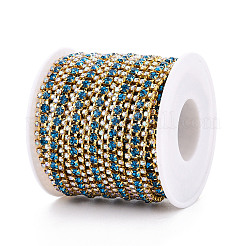 Catene della tazza del rhinestone di ferro&nbsp;CH-T006-04G-08