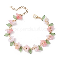4 braccialetti di perline acriliche per le donne&nbsp;BJEW-TA00627
