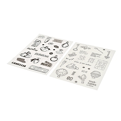 Schwarz weiß serie bild sticker&nbsp;LS-STIC-Q005-03C