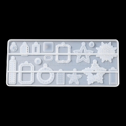 Mischform Anhänger Silikonformen&nbsp;DIY-YW0006-74