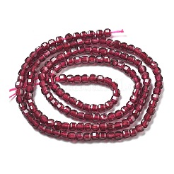 Natürlicher Granat Perlen Stränge&nbsp;G-H077-A01-01