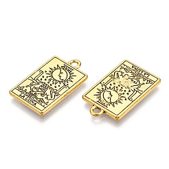 Cremagliera pendenti della lega di placcatura&nbsp;PALLOY-WH0103-04C-AG