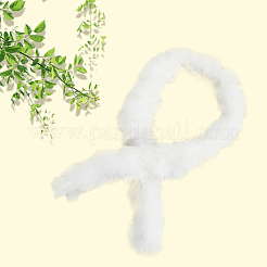 1 m Chenille-Stick aus imitiertem Rex-Kaninchenfell&nbsp;DIY-CY0001-94