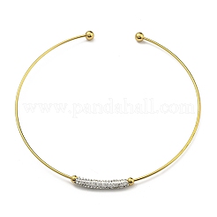 202 Edelstahl-Armreif-&nbsp;SJEW-M101-01G